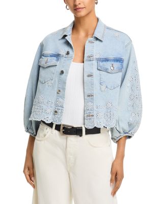 Lumere Embroidered Denim Jacket