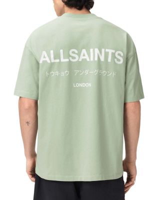Allsaints Underground Organic Cotton Logo Graphic Tee