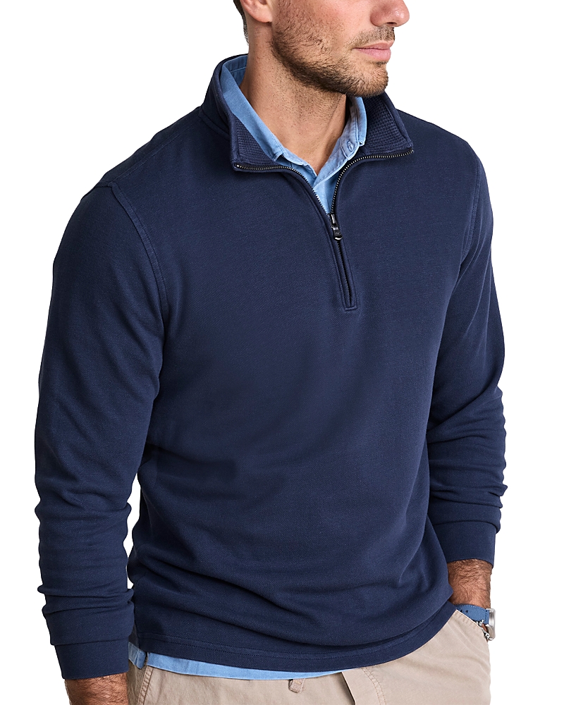 Vineyard Vines Coastline Quarter Zip Sweater