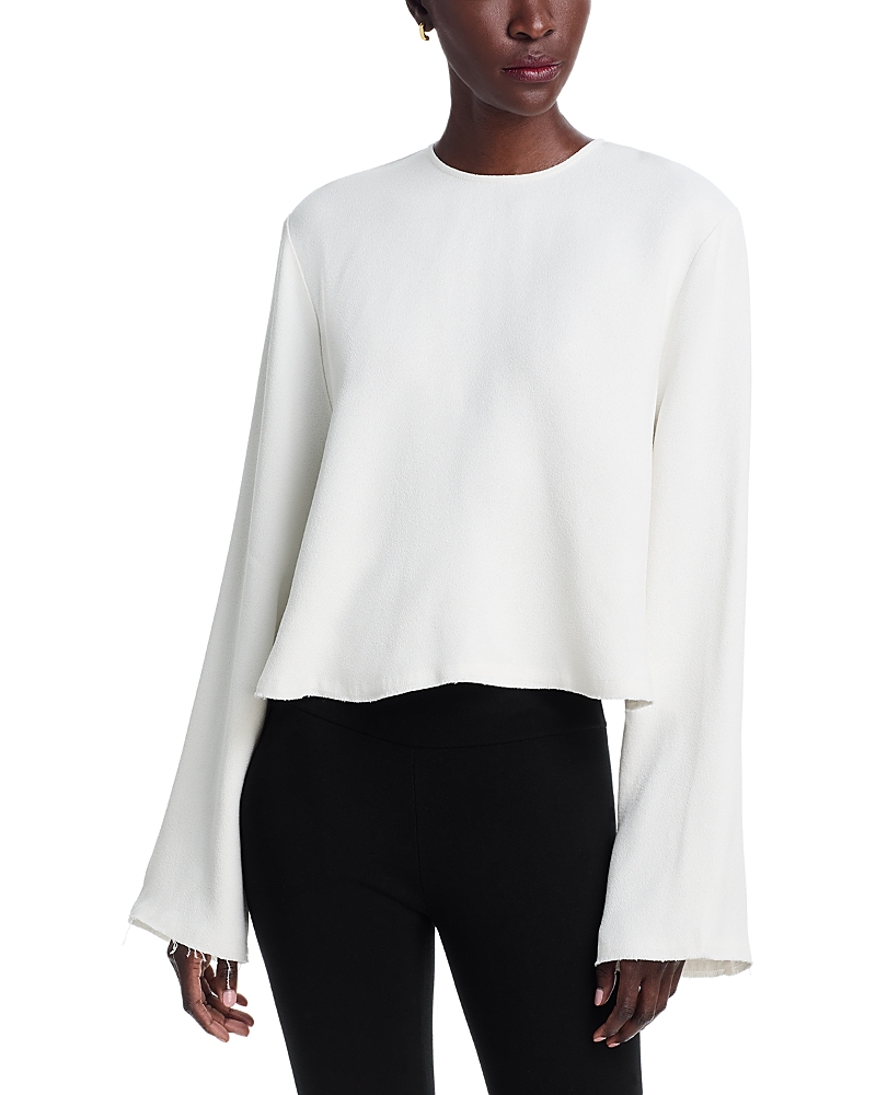 Toteme Cropped Sable Blouse