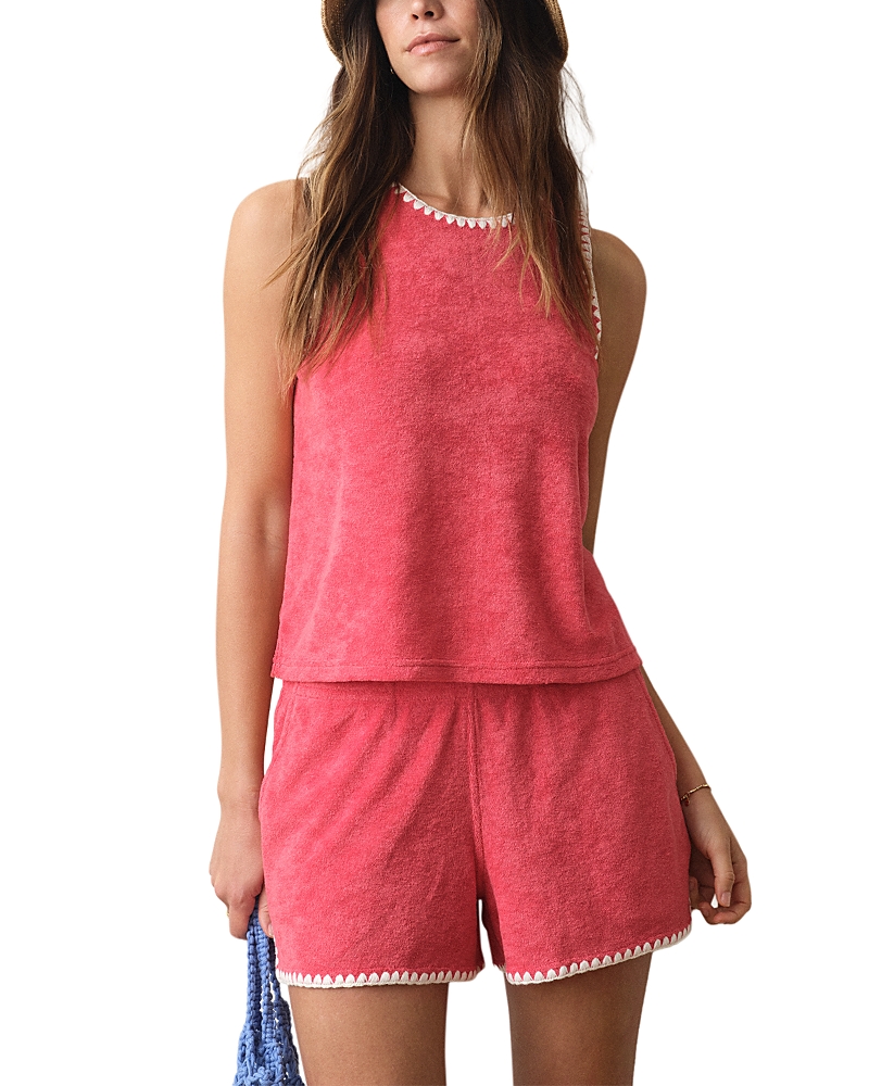 Marine Layer Flip Terry Shell Tank Top