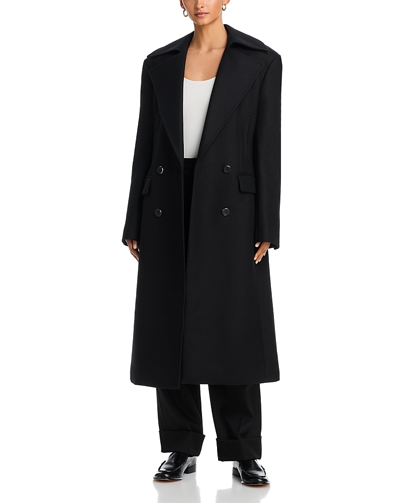 Helmut Lang Sculptural Double Breasted Coat