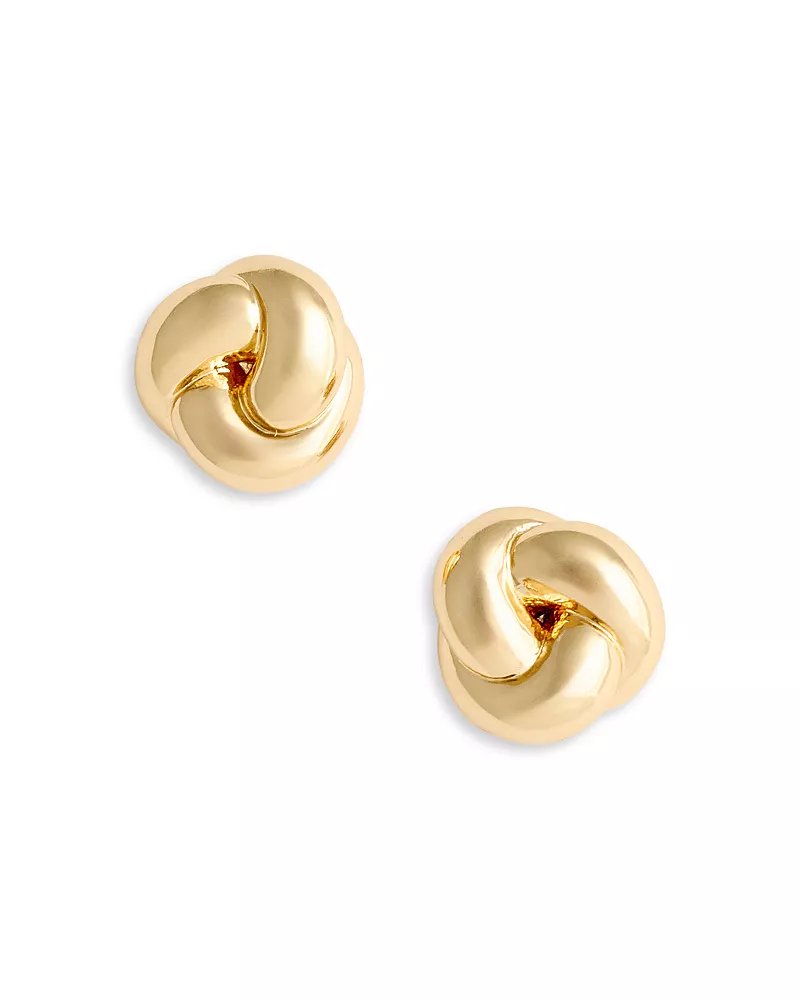 Self-Portrait Small Knot Earrings