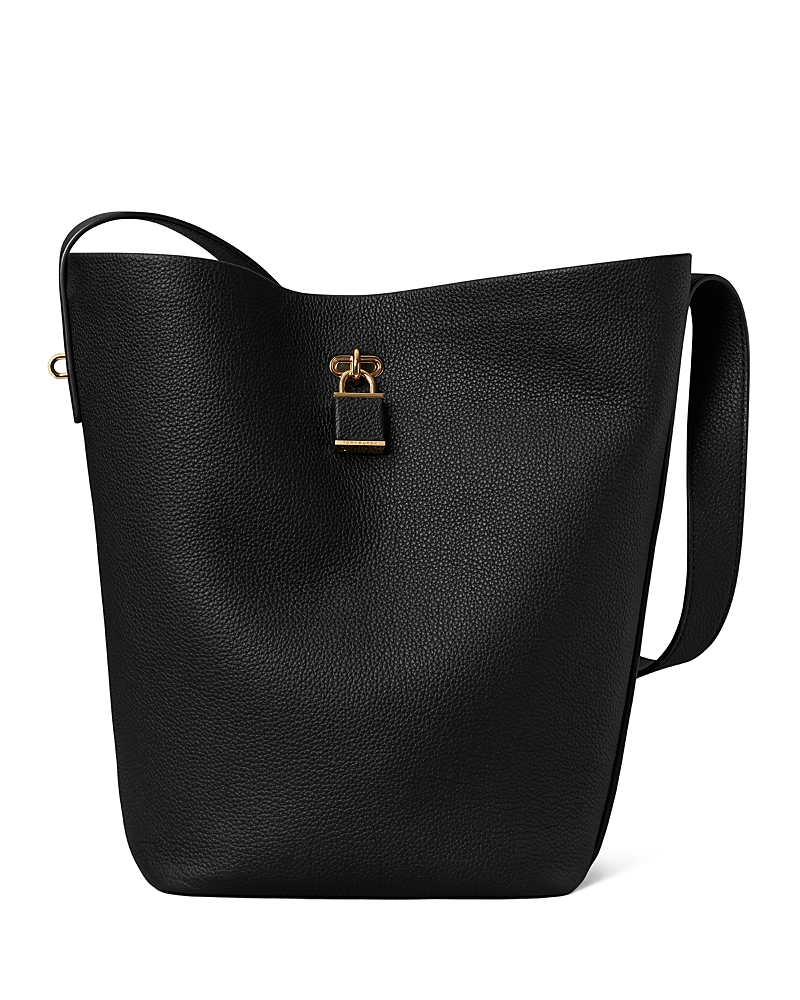 Tory Burch Slim Leather Bucket Bag