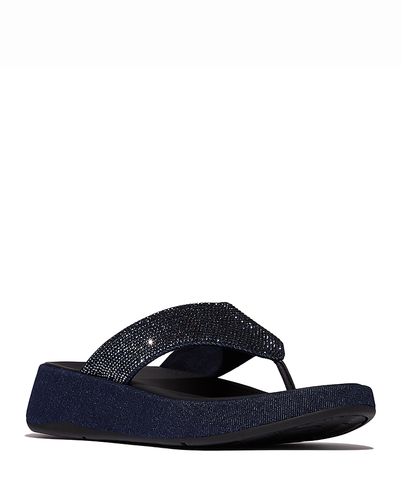 FitFlop Women's F-Mode Thong Wedge Sandals