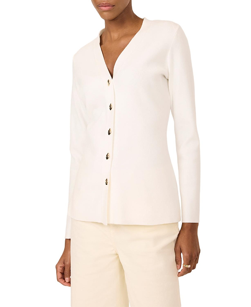 Mint Velvet Women's V Neck Longline Cardigan