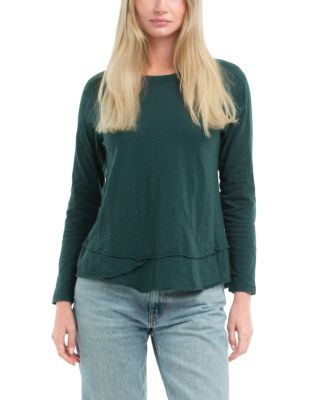 Wilt Clothing Long Sleeve Mock Layer Tee