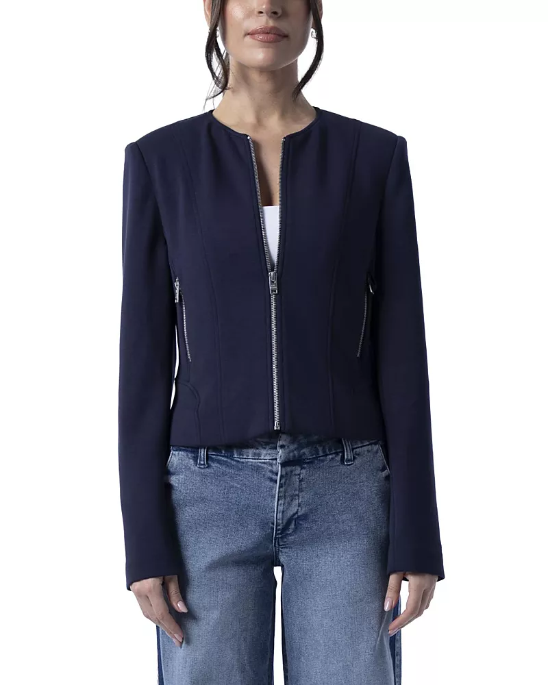 Blue Revival Zoey Zipped Front Blazer