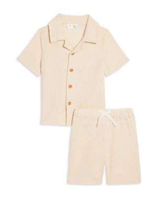 Bloomie's Baby Boys' Camp Shirt & Shorts Set, Baby - Exclusive
