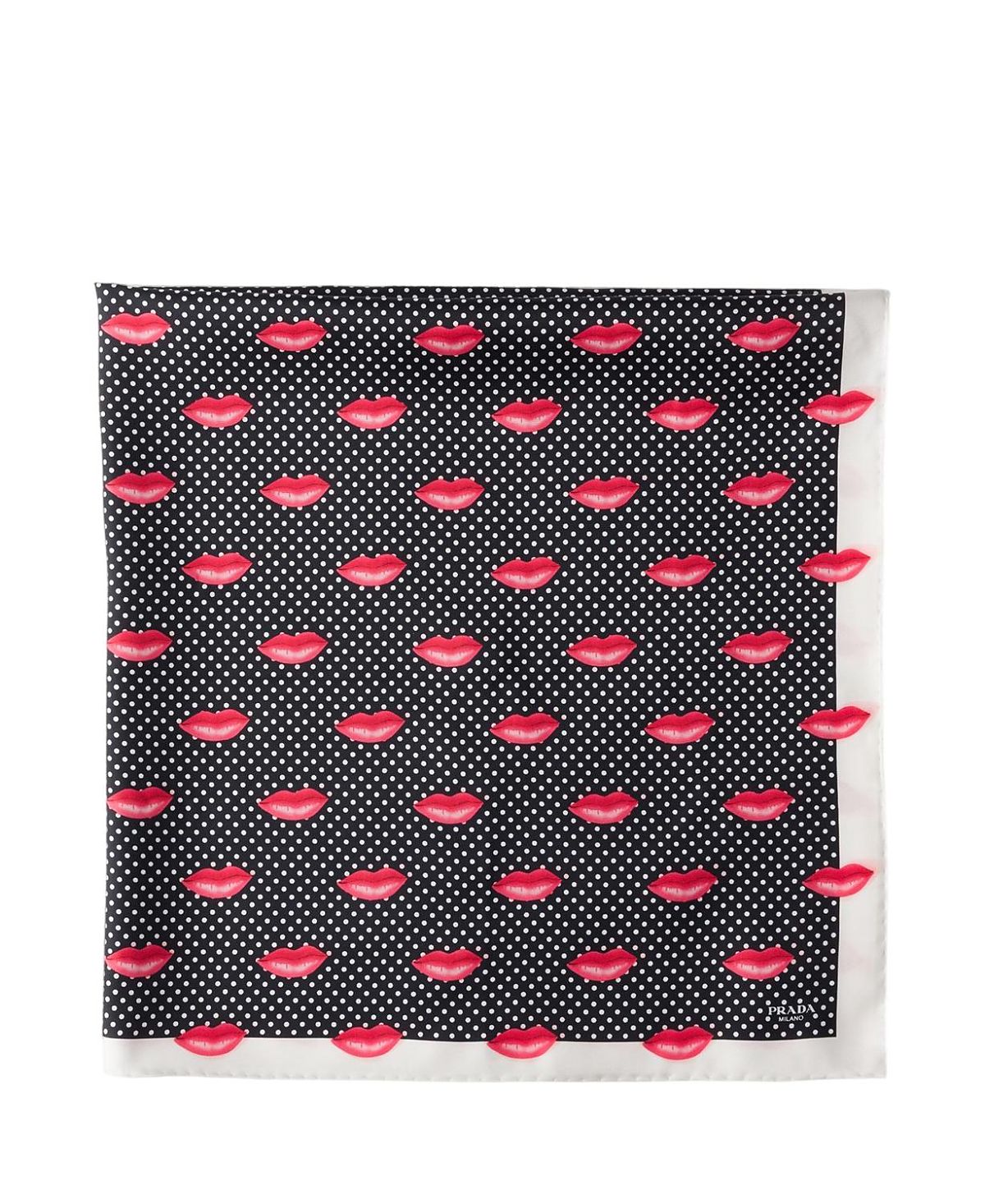 Prada Printed Silk Twill Scarf, 90 X 90 Cm
