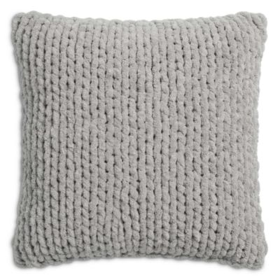 Snug Chunky Knit Throw Pillow, 20" x 20"