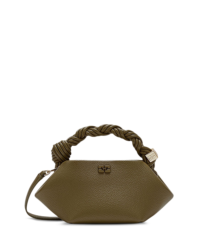 Ganni Bou Mini Grained Handbag