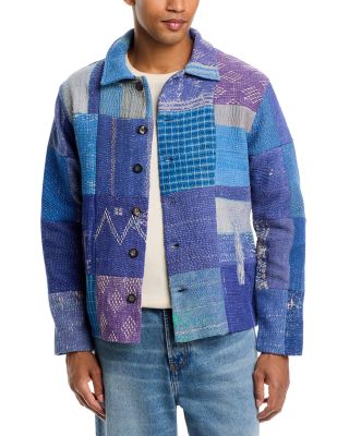 Vintage Look Kantha Patchwork Jacket