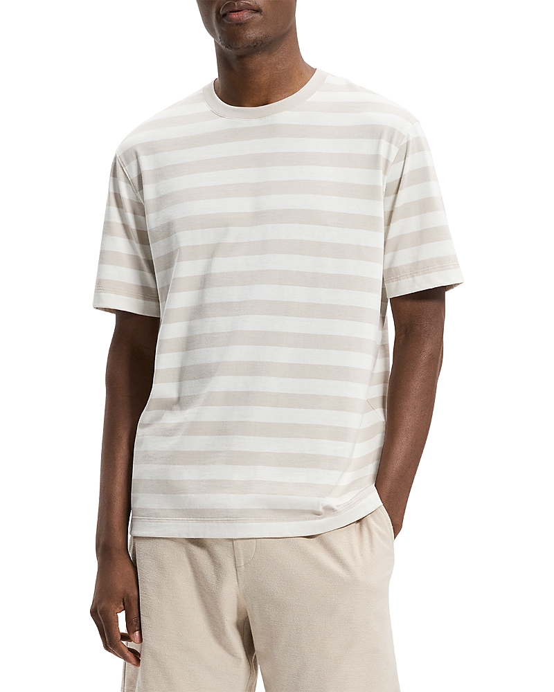 Theory Balance Stripe Crewneck T-Shirt