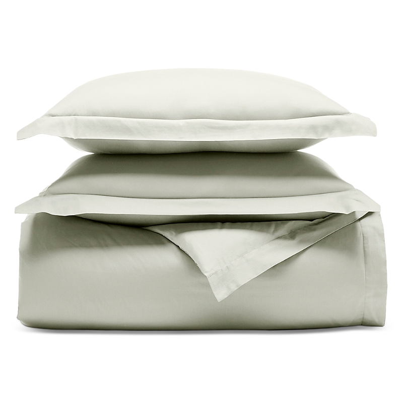 Boll & Branch Signature Organic Cotton Hemmed Duvet Set, King/California King