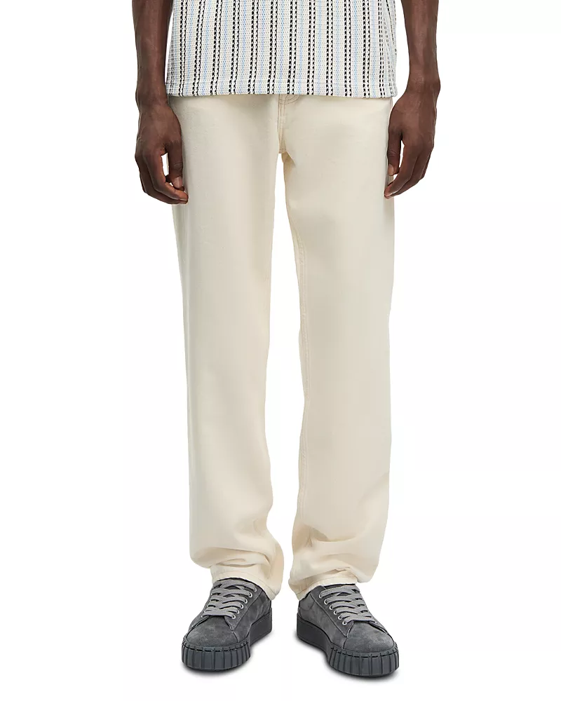 Samse Samse Saeddie Straight Fit 32 Jeans in Soft Natural