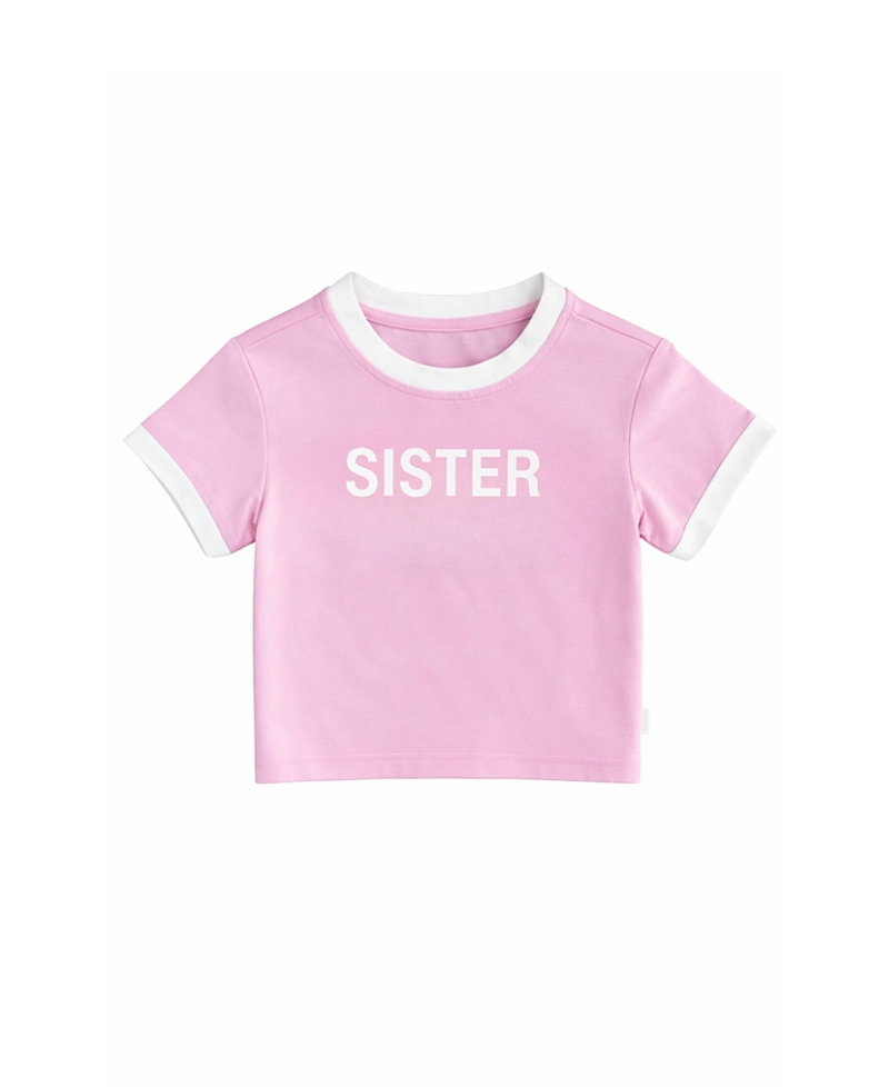 Bits & Bows Girls' Sister Crewneck Tee - Baby, Little Kid, Big Kid