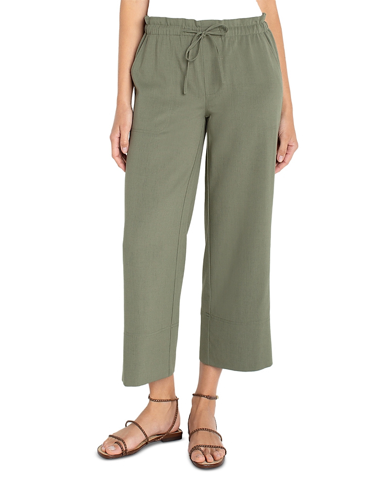 Liverpool Los Angeles Tie Waist Ankle Pants