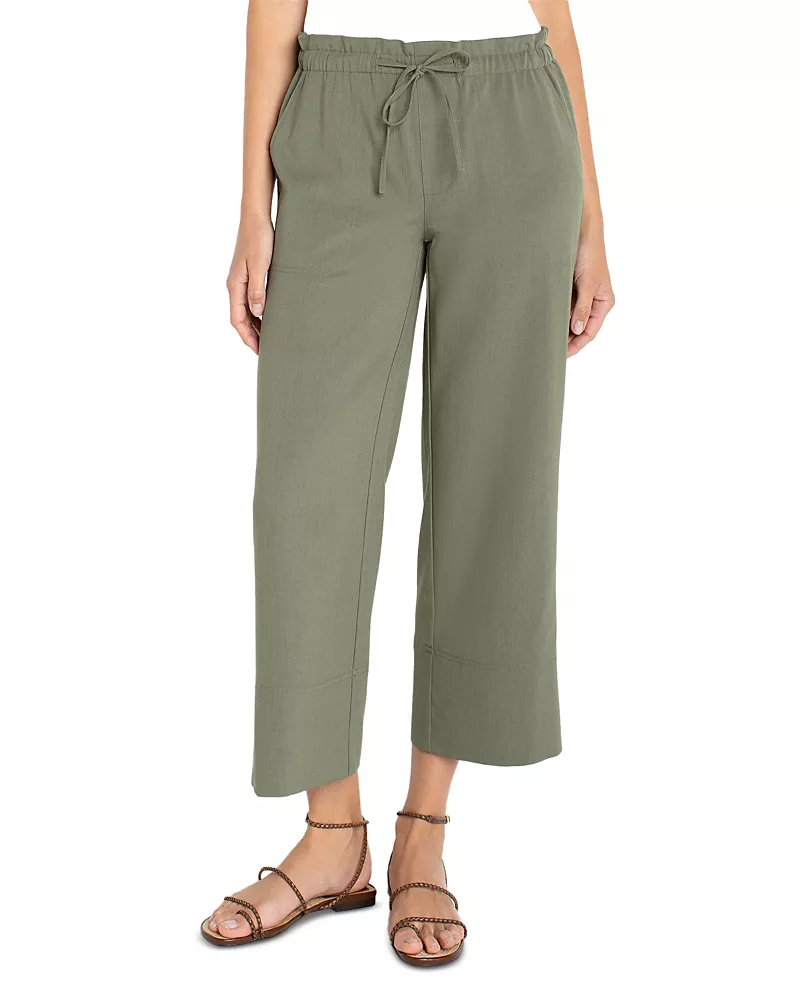 Liverpool Los Angeles Tie Waist Ankle Pants