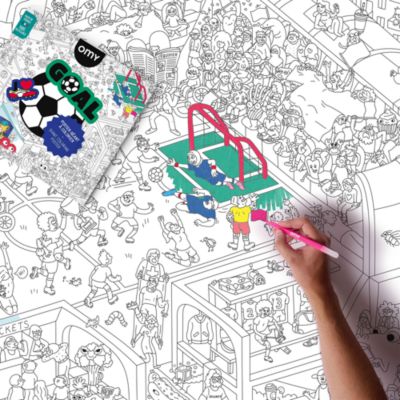 World Cup Coloring Poster