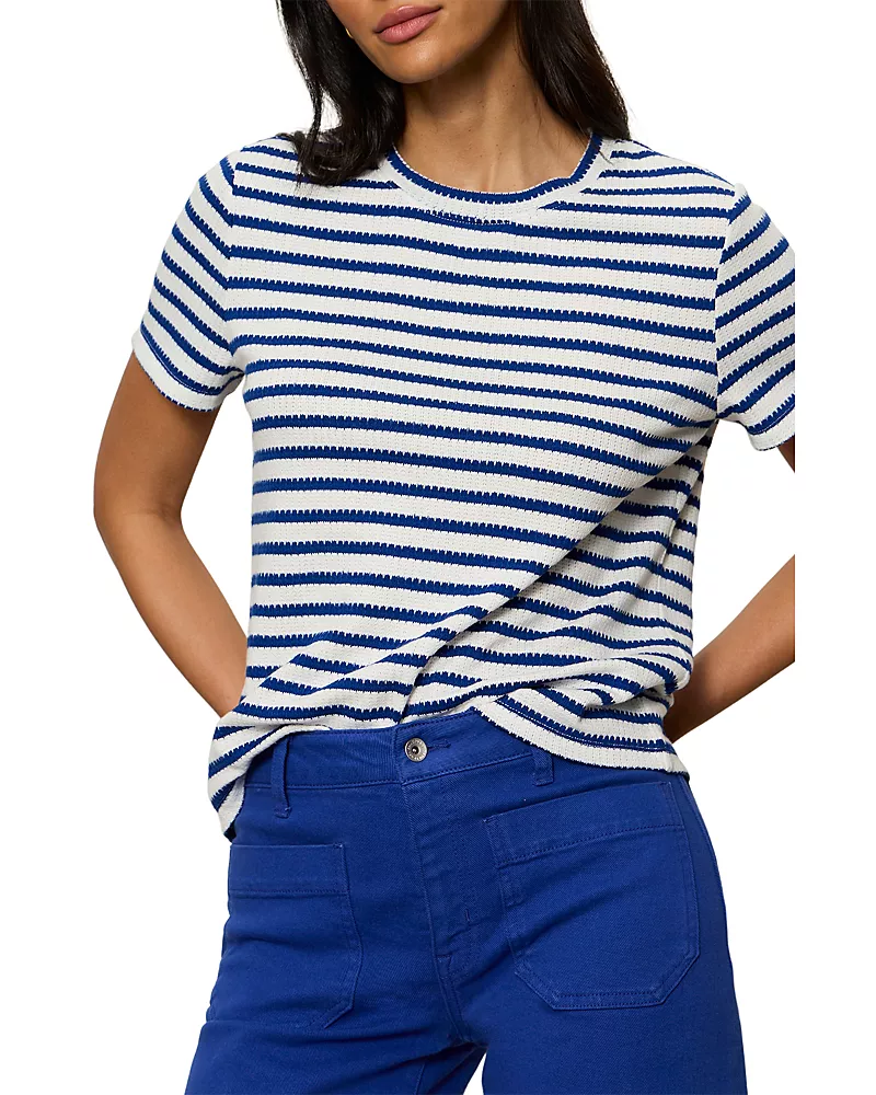 Sanctuary Perfect Textured Striped Tee
