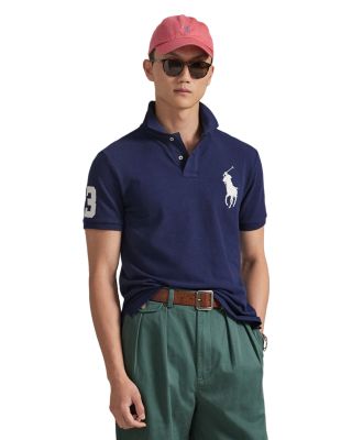 Big Pony Custom Slim Fit Mesh Polo Shirt