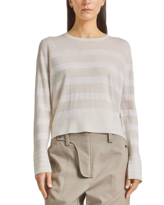 Odette Striped Knit Sweater