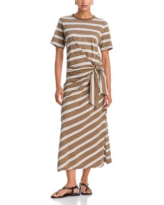 The Slub Stripe T-Shirt Dress