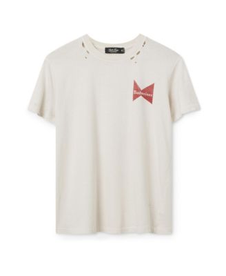  Women's Budweiser Shapes Vintage Destroy Tee