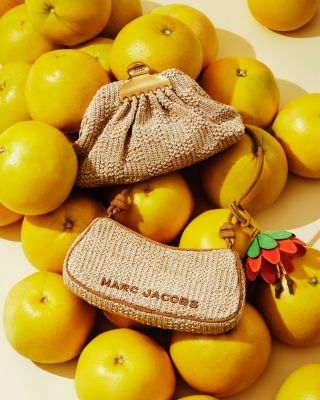 MARC JACOBS The Summer Glam Small Woven Clutch | Bloomingdale's