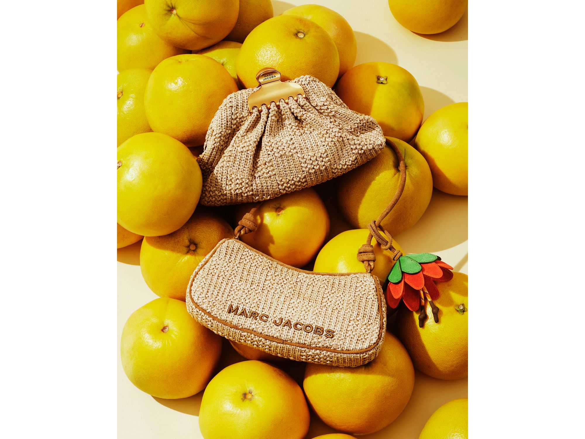 The Summer Woven Charm Shoulder Bag — Image 3
