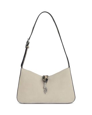 Megan Suede Shoulder Bag