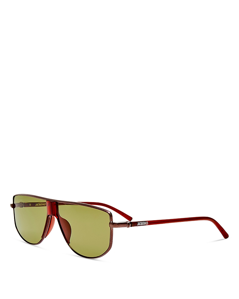 Jacquemus Corsa Aviator Sunglasses, 56mm