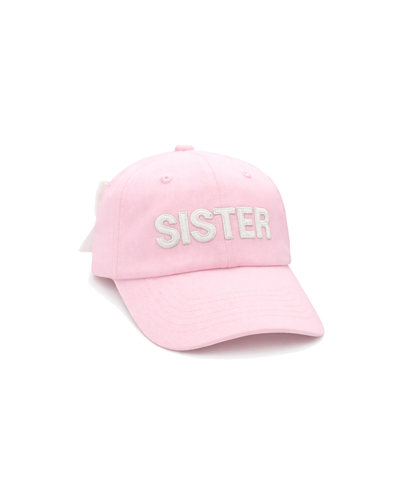 Bits & Bows Girls' Sister Bow Baseball Hat