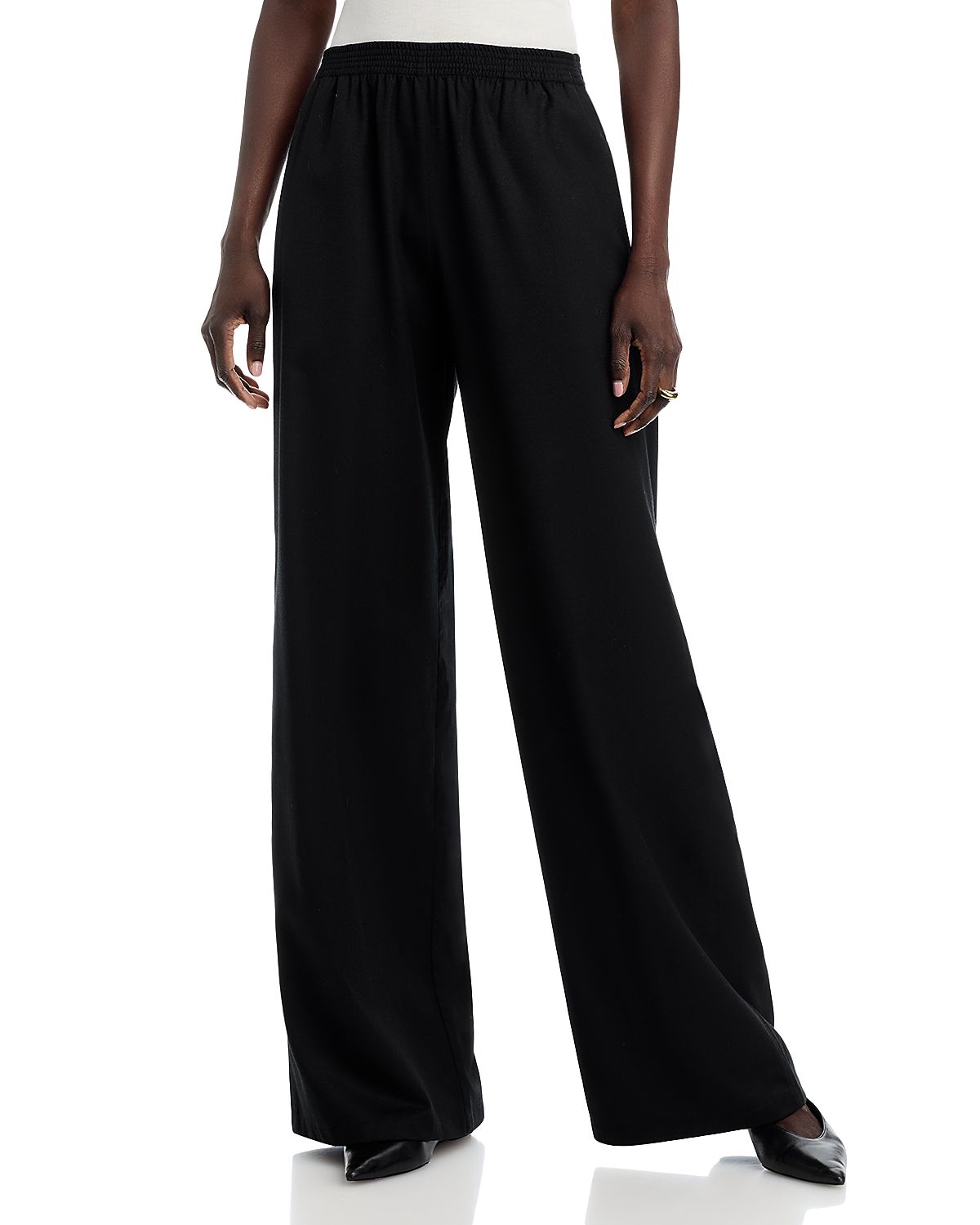 Fabiana Filippi Wide Leg Flannel Pants