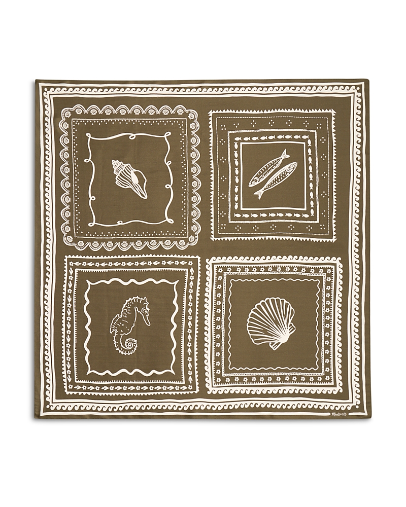 Madewell Medium Silk Bandana · OS