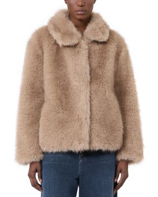 Smmalce Honey Faux Fur Jacket