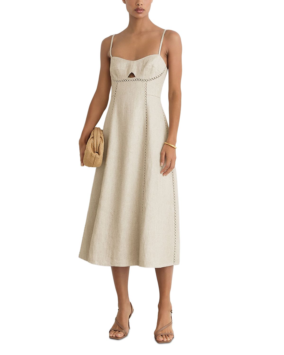 Reiss Annie Midi Dress