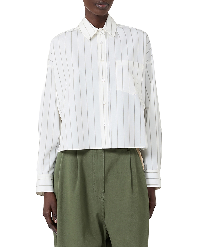 Weekend Max Mara Wkdcertosa Brown Shirt