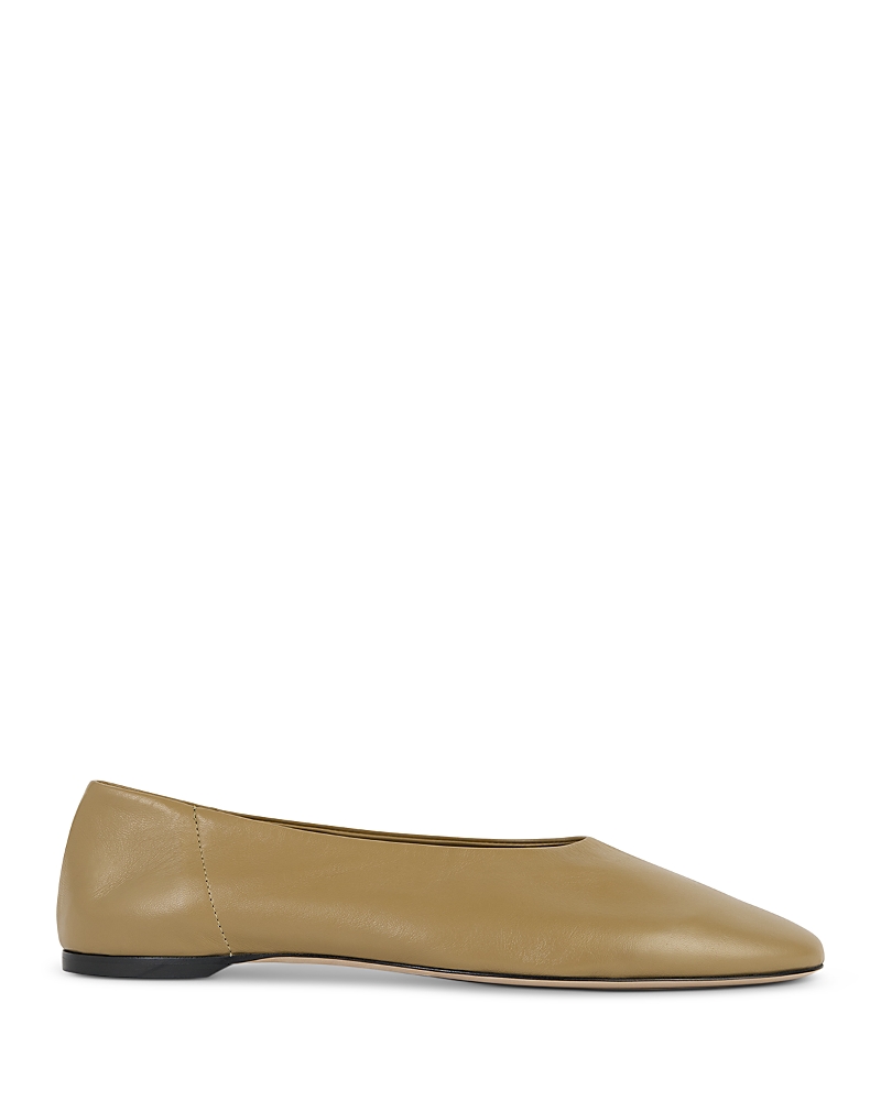 Toteme Women's Slip On Leather Ballet Flats