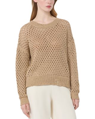 Mstgeyser Cotton Mesh Knit Sweater