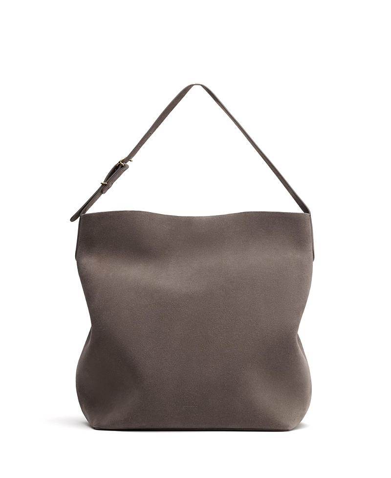 Cuyana Suede Camina Bucket Bag