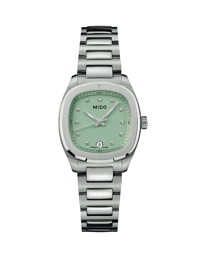 Mido Multifort Tv 28 Quartz Watch, 28mm x 28mm
