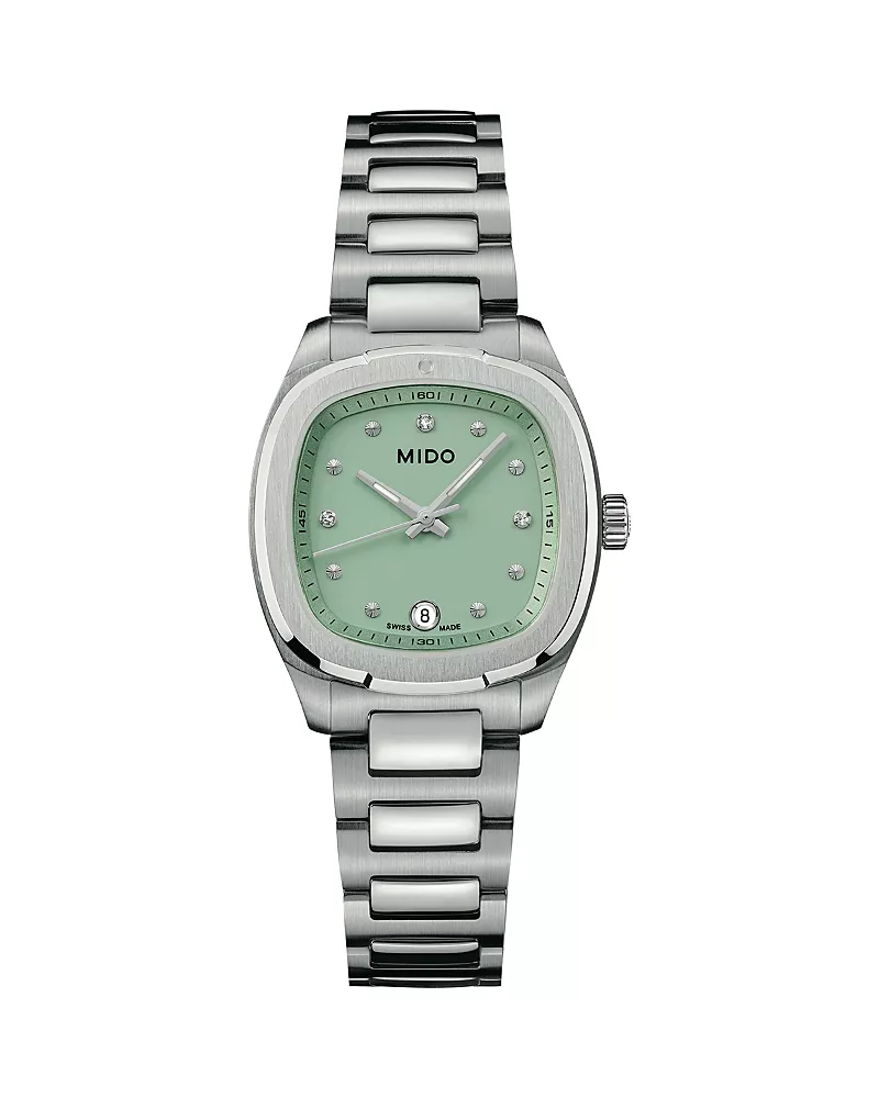 Mido Multifort Tv 28 Quartz Watch, 28mm x 28mm