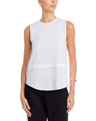 Relaxed Sleeveless Shell