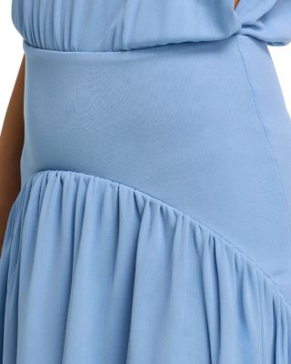 aya muse blue dress Aya Muse Light Blue Mer Maxi Dress main image 1