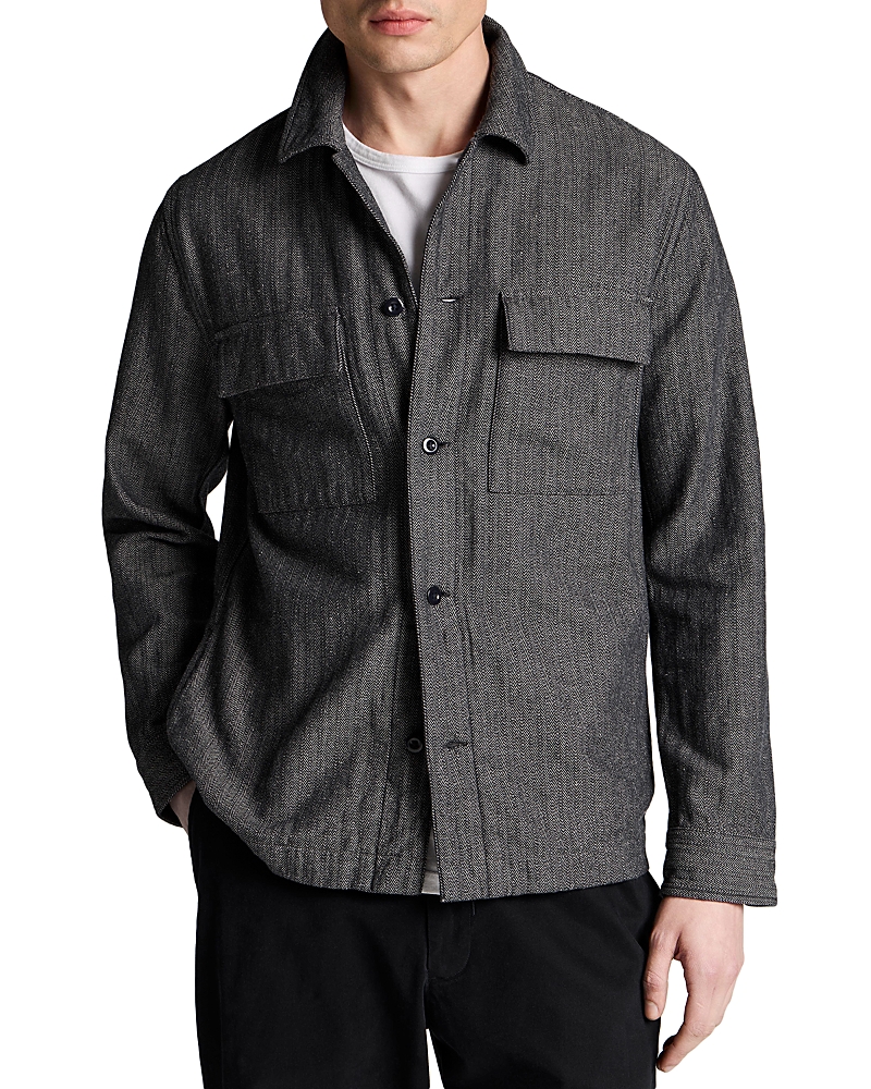 Vince Herringbone Overshirt