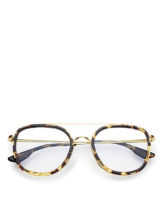 Unisex Round Weston Blue Light Reading Glasses, 50mm