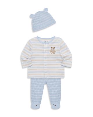 Boys' Bears Hat & Cardigan Set - Baby