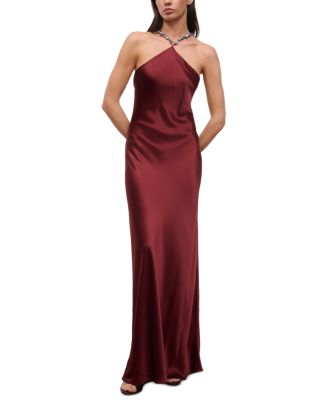 staud cadence dress brown Staud